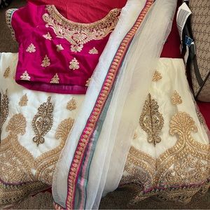 Indian Pakistani Lengha Choli Gharara